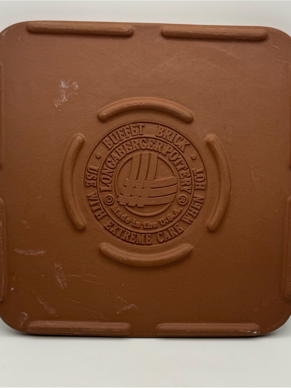 Vintage Longaberger Pottery Buffet Brick (Item #34568)